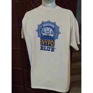 Vintage NYPD Blue Tv Show 1997 New York Shoot T shirt Crew Promo 90s XL